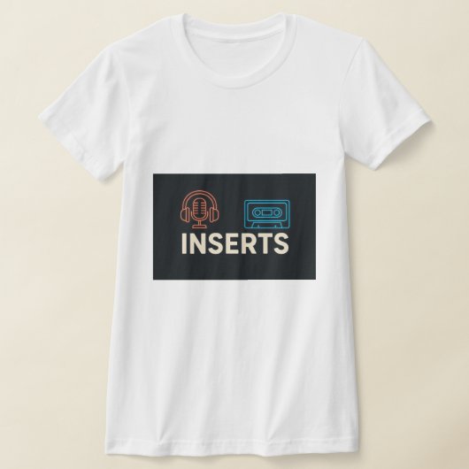 T-shirt encart (Poser)