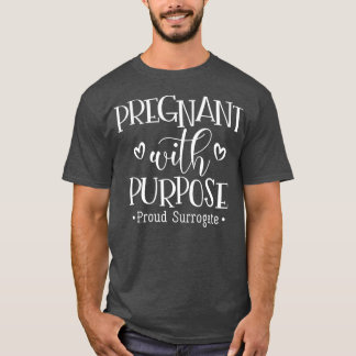 T-shirt Enceinte Avec Objectif Fier Subrogue De Subrogatio