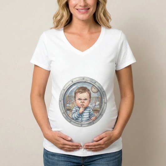 T-shirt Enceinte - Chut... Bébé doit dormir