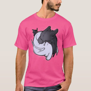 T-shirt Enceinte De Furie Sans Dents Et Léger