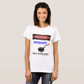 T-shirt enceinte drôle (Devant entier)