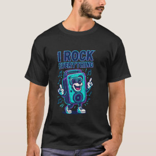 T-shirt Enceintes avec Style - Je Fais Rocker Tout Dessin