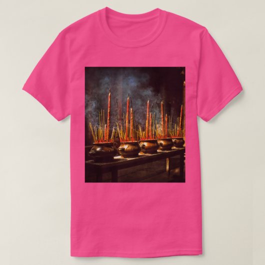 T-shirt Encens brûlants (Design devant)