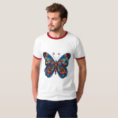 T-Shirt Enchanted Butterfly Scattering (Devant entier)