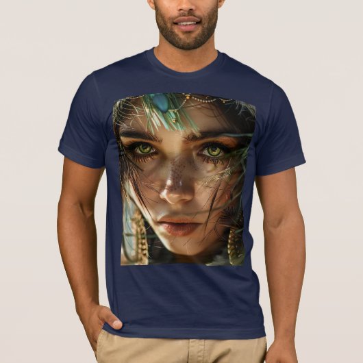 T-shirt Enchanted Forest Eyes (Devant)