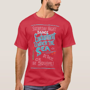 T-shirt Enchantement Sous L'Affiche De La Mer