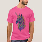 T-shirt Enchanter Rainbow Unicorn (Devant)