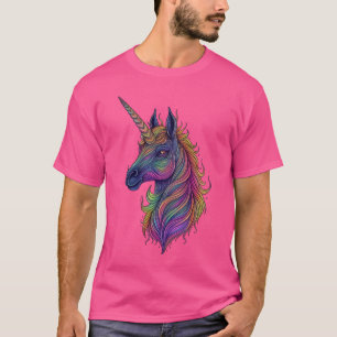 T-shirt Enchanter Rainbow Unicorn