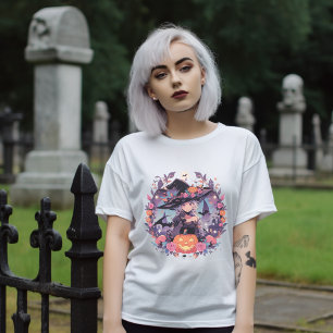 T-shirt "Enchanteuse mystique" Halloween Anime Witch