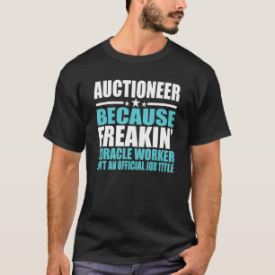 T-shirt Enchère Pour Coworker