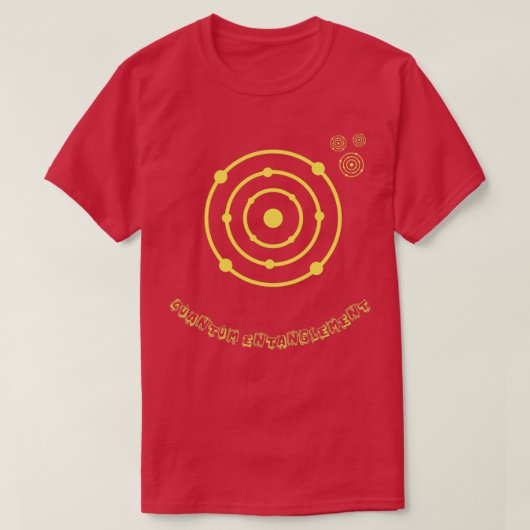 T-shirt enchevêtrement quantique (Design devant)