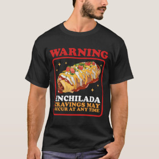 T-shirt Enchilada Cravings Meican Enchiladas garçon
