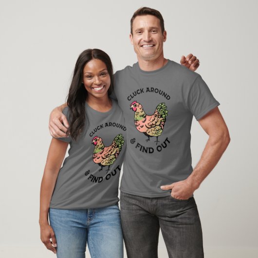T-shirt Enclenchez-Vous Et Découvrez Le Poulet (Unisexe)