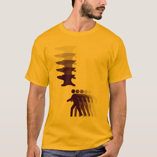 T-shirt Enclume en baisse (Devant)