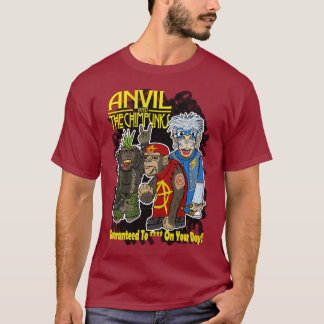 T-shirt Enclume et le Chimpunks