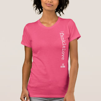 T-shirt encolure ras du cou de #fanklelove