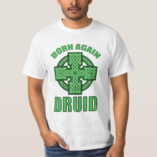 T-shirt Encore né druide (Devant)