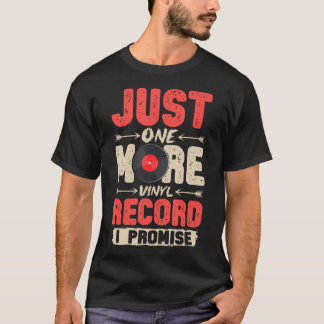 T-shirt Encore un disque vinyle Musique Rétro Vintage Pla