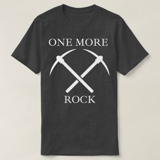 T-shirt Encore un rocher (Design devant)