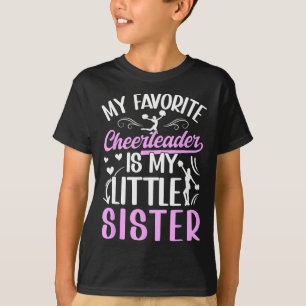 T-shirt Encourage grande sœur fière grande sœur d'une mene