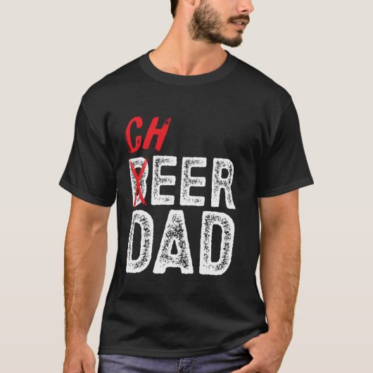 T-shirt Encourage Papa (Devant)