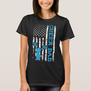 T-shirt Encourage Papa Drapeau Américain Des États-Unis Ch
