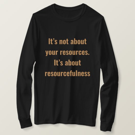 T-shirt Encouragement mots avec un texte simple sur les fe (Design devant)