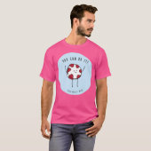 T-shirt Encourager Menthe (Devant entier)