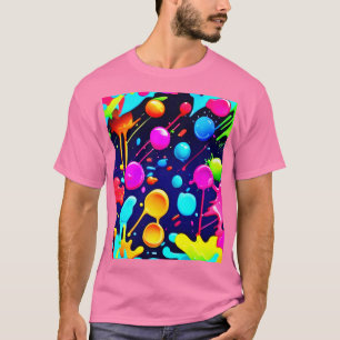 T-shirt Encre de néon séché esthétique