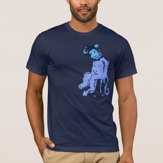 T-shirt encre de singe (Devant)