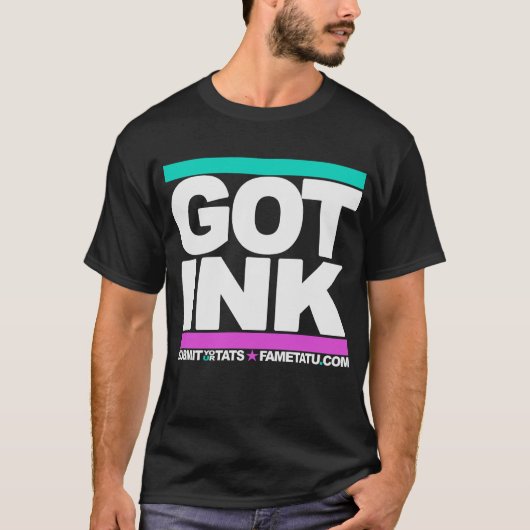 T-shirt Encre obtenue ? (Devant)