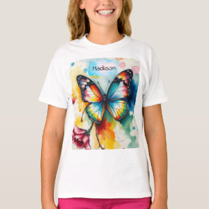 T-shirt Encre papillon personnalisable