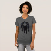 T-shirt Encre Talking Imaginaire V06 Un chat de l'enfer (Devant entier)