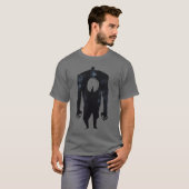 T-shirt Encre Talking Imaginaire V06 Un chat de l'enfer (Devant entier)