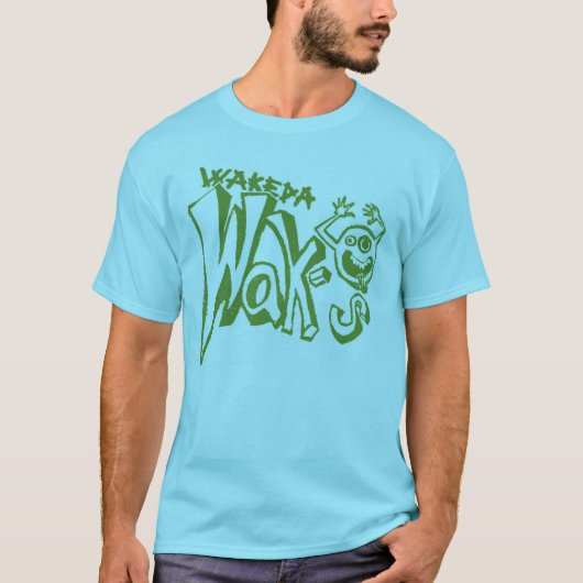 T-shirt Encre verte de Wako (Devant)