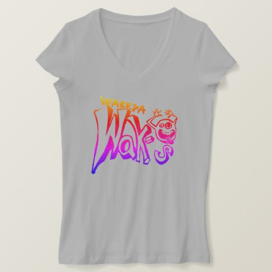 T-shirt encre Wako Rainbow (Design devant)