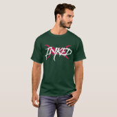 T-shirt Encrer-ROUGE (Devant entier)