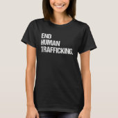 T-shirt End Human Trafficking Awareness (Devant)