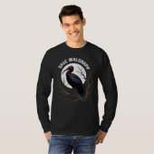 T-shirt Endangered birds: waldrapp or nortern bald ibis (Devant entier)