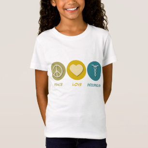 T-Shirt Endocrinologie d'amour de paix