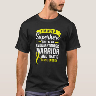 T-shirt Endometriose Endo Survivant Fermer Guerrier