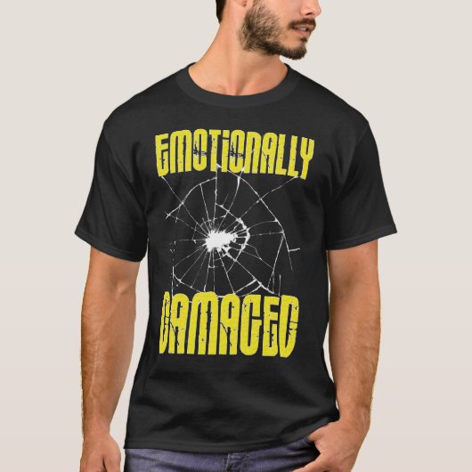 T-shirt Endommagé émotionnellement (Devant)