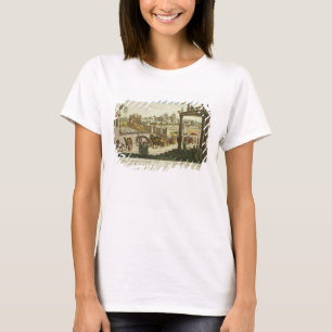 T-shirt Endroit de Namchas à Lahore, montrant le trône