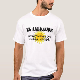 T-shirt Endroit ensoleillé, pour, personnes louches,