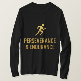 T-shirt Endurance & Force – Dégradé Motivationnel Moderne