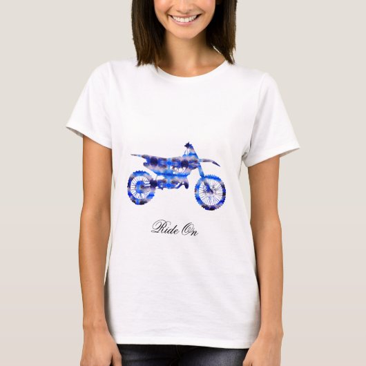 T-shirt Endure motocross (Devant)
