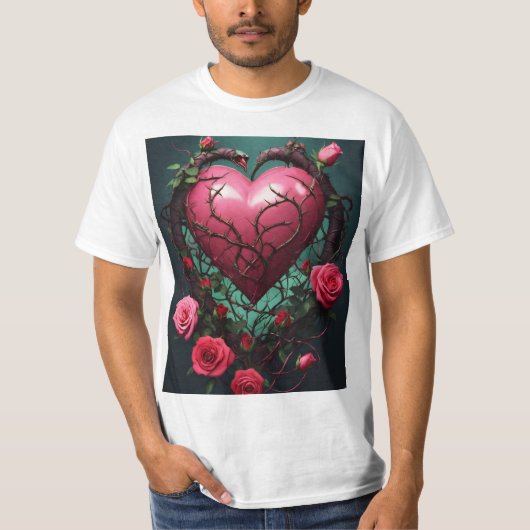 T-shirt Enduring Love Inbreakable Heart (Devant)