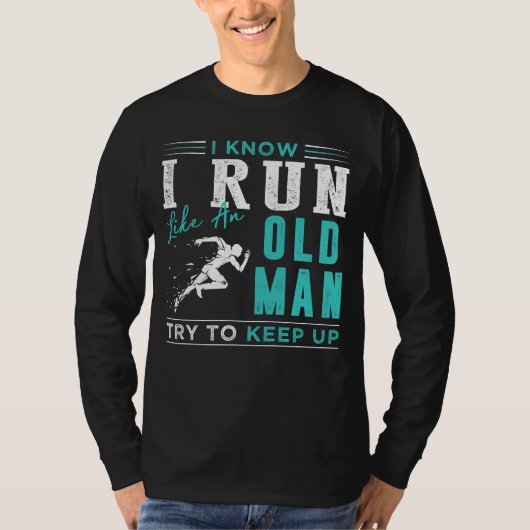 T-shirt Enduring Sprinter : Je sais que je cours comme un (Devant)