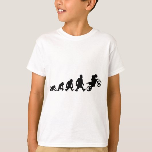 T-shirt enduro de procès de moto (Devant)