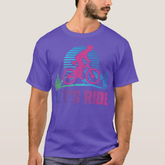 T-shirt Enduro MTB Mountain VTT équitation Downhill Retro